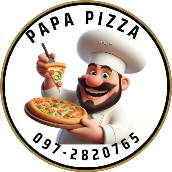 Papa Pizza Logo