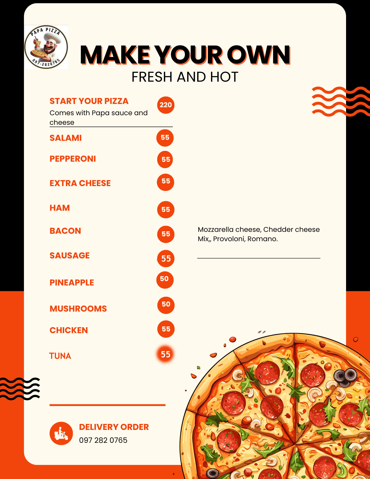 Make Your Own Pizza